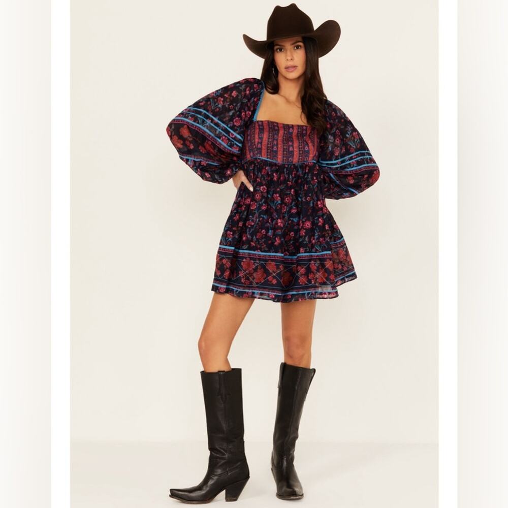 Free People Endless Afternoon Mini Dress